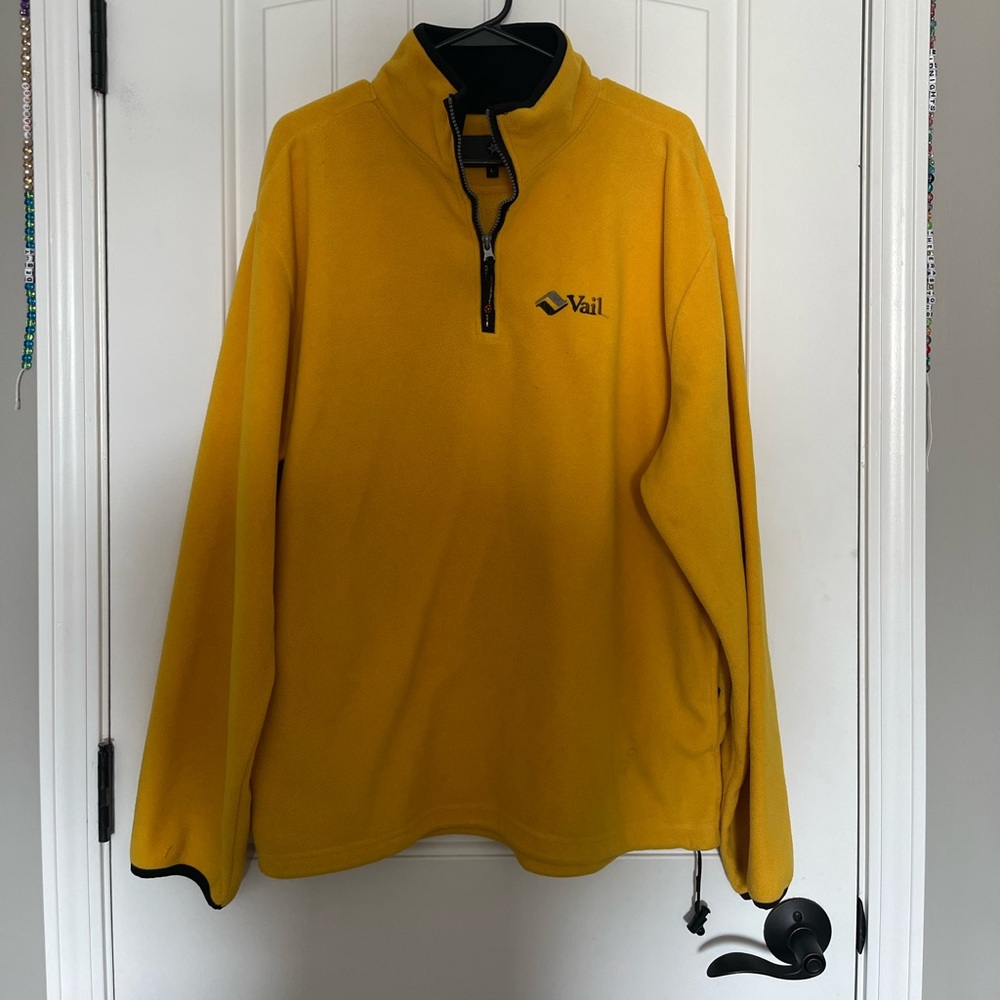 Vail Yellow Quarter Zip
